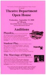 USM Theatre Department Open House Flyer [2000] by University of Southern Maine Department of Theatre