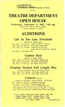 USM Department of Theatre Open House Poster [2002] by University of Southern Maine Department of Theatre