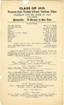 Hiawatha: A Drama in Six Acts Program [1913]