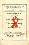 The Howling Dog: A Three-Act Mystery Play Program [1937]