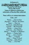 A Midsummer Night's Dream Program [1991] by University of Southern Maine Department of Theatre