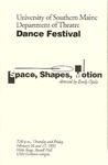 Space, Shapes, Motion Program [1995] by University of Southern Maine Department of Theatre