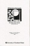 The Rokujo Lady's Passion Program [1996] by University of Southern Maine Department of Theatre