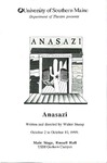 Anasazi Program [1999] by University of Southern Maine Department of Theatre