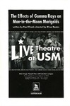 The Effects of Gamma Rays on Man-in-the-Moon Marigolds Program [2003] by University of Southern Maine Department of Theatre