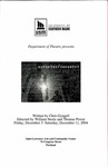 November / December Program by University of Maine Department of Theatre