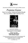 Pajama Game Program by University of Southern Maine Department of Theatre