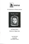 Hedda Gabler Program [2012] by University of Southern Maine Department of Theatre
