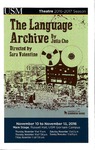 The Language Archive Program [2016] by University of Southern Maine Department of Theatre