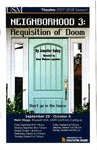 Neighborhood 3: Requisition of Doom Program by University of Southern Maine Department of Theatre