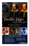 Twelfth Night (or What you Will) Program [2017] by University of Southern Maine Department of Theatre