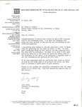 Letter to Minor Rootes from Judy Story, Director of Publicity, USO Shows by Judy Story USO Shows