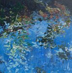 Gerry Tuten, Blue Pond, 2014 by Gerry Tuten and USM Art Gallery