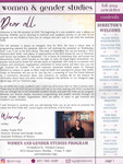 Women & Gender Studies Fall 2024 Newsletter