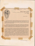 “Dear Citizen” letter from the Bangor Baptist Church