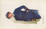 Royal Navy Auxiliary Service Postcard by Wilfrid S. Mailhot Jr.