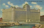 The Merchandise Mart, Chicago Postcard by Wilfrid S. Mailhot Jr.