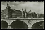 Paris "Palais de justice et la Conciergerie" Postcard by Wilfrid S. Mailhot Jr.