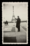 Wilfrid S. Mailhot, Jr. at the Eiffel Tower Photograph