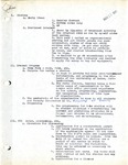 Station Structure Agenda 11/11/1971 by 90.9 WMPG FM